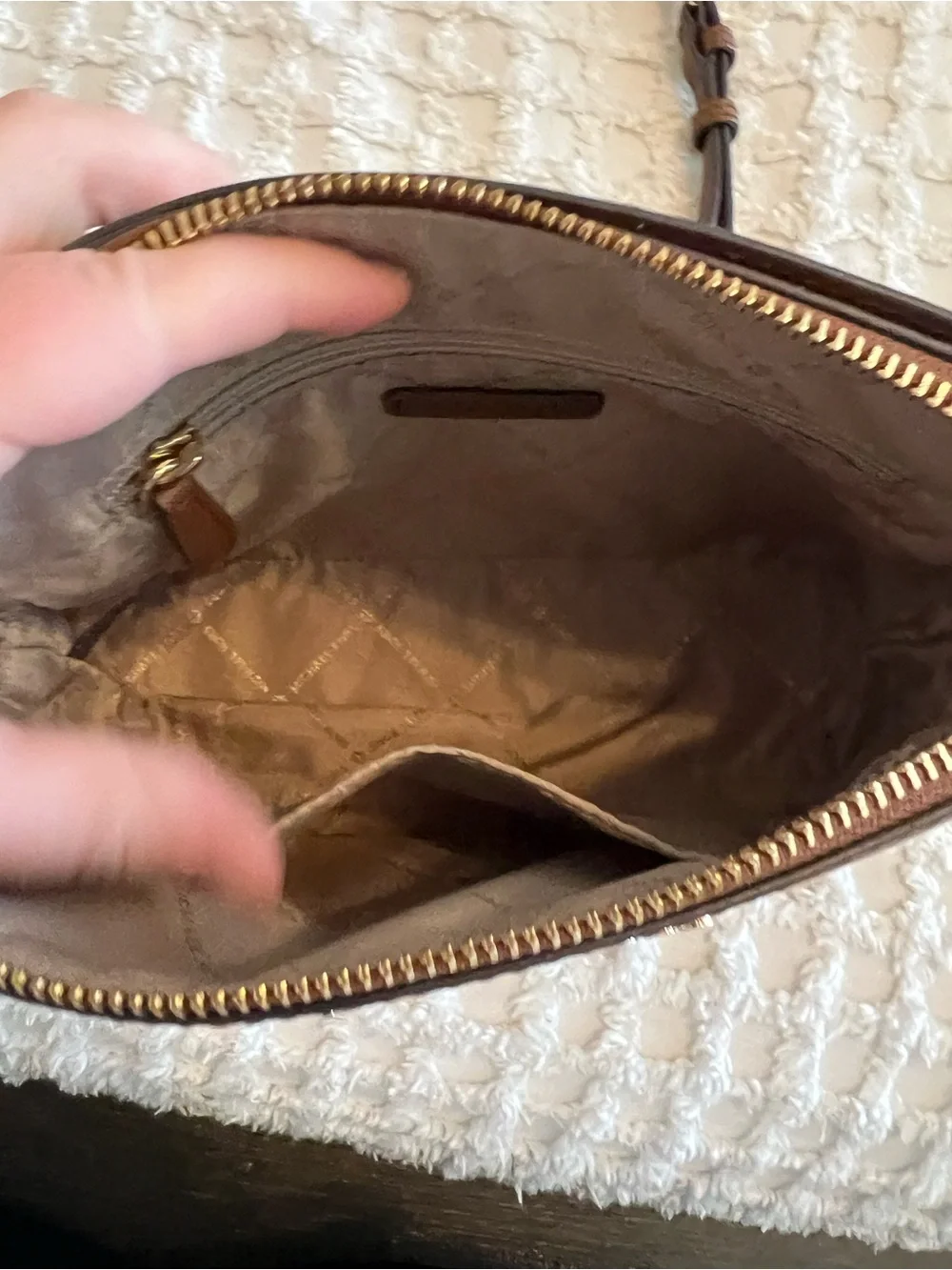 Michael Kors Crossbody + Mini Wallet